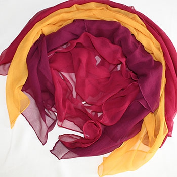 Chiffontuch ca. 90x90cm