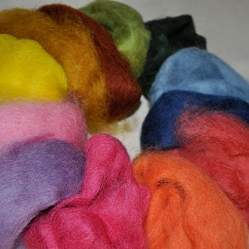 Märchenwolle bunt im Beutel - 100g