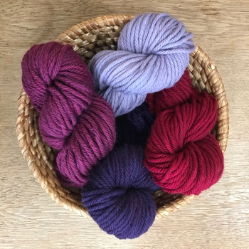 Schnellstrickgarn Doppelfärbung
