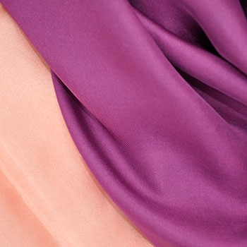 Seiden-Twill Doppelfärbung